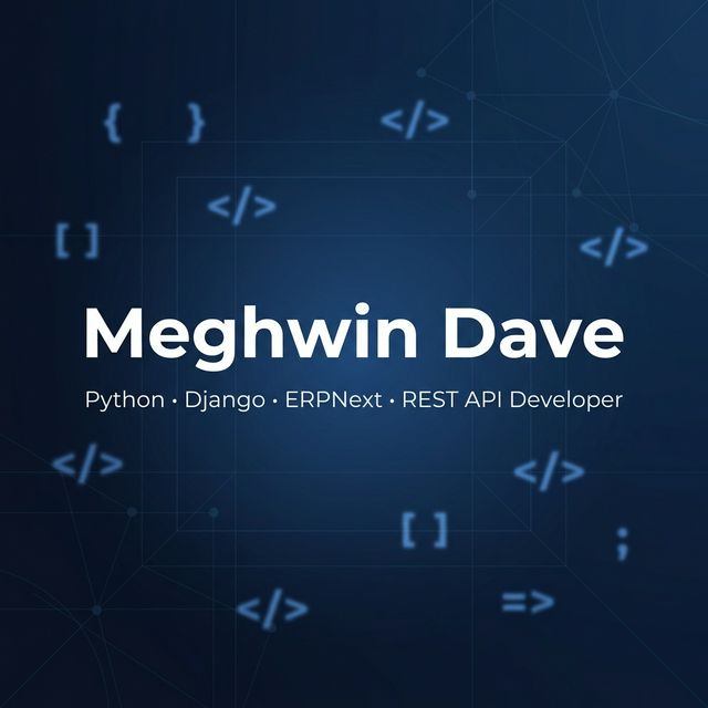 Hire Python, ERPNext & Django Backend Developer | Offshore & Remote